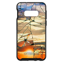 DistinctInk™ OtterBox Symmetry Series Case for Apple iPhone / Samsung Galaxy / Google Pixel - Shattered Glass Sunrise