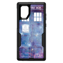 DistinctInk™ OtterBox Commuter Series Case for Apple iPhone or Samsung Galaxy - Fading TARDIS Outer Space Stars