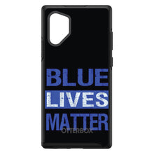 DistinctInk™ OtterBox Symmetry Series Case for Apple iPhone / Samsung Galaxy / Google Pixel - Blue Lives Matter Law Enforcement