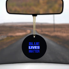 Blue Lives Matter Law Enforcement Ceramic Ornament