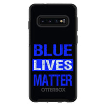 DistinctInk™ OtterBox Symmetry Series Case for Apple iPhone / Samsung Galaxy / Google Pixel - Blue Lives Matter Law Enforcement