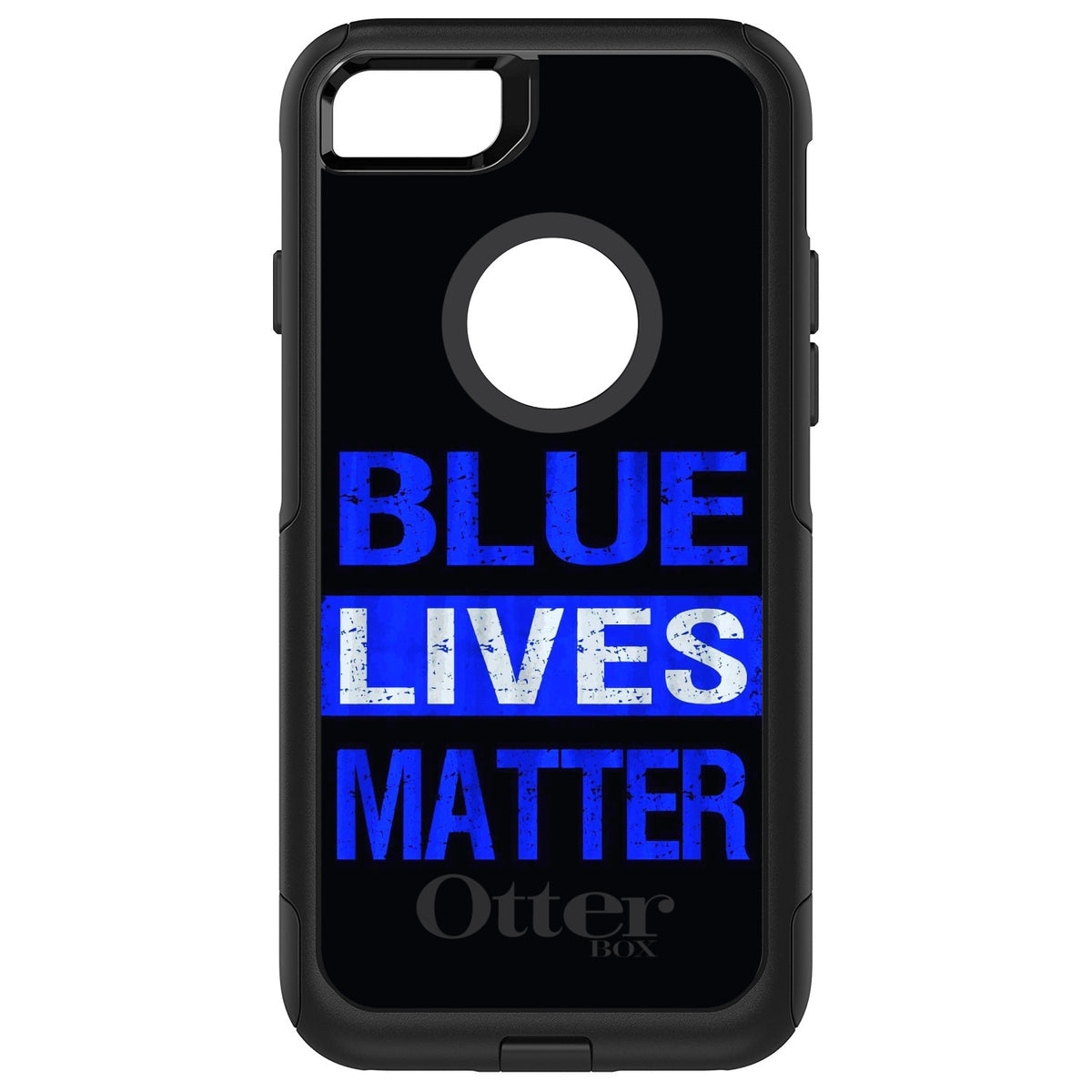 Blue Lives Matter Law Enforcement OtterBox Commuter Case for iPhone & Galaxy