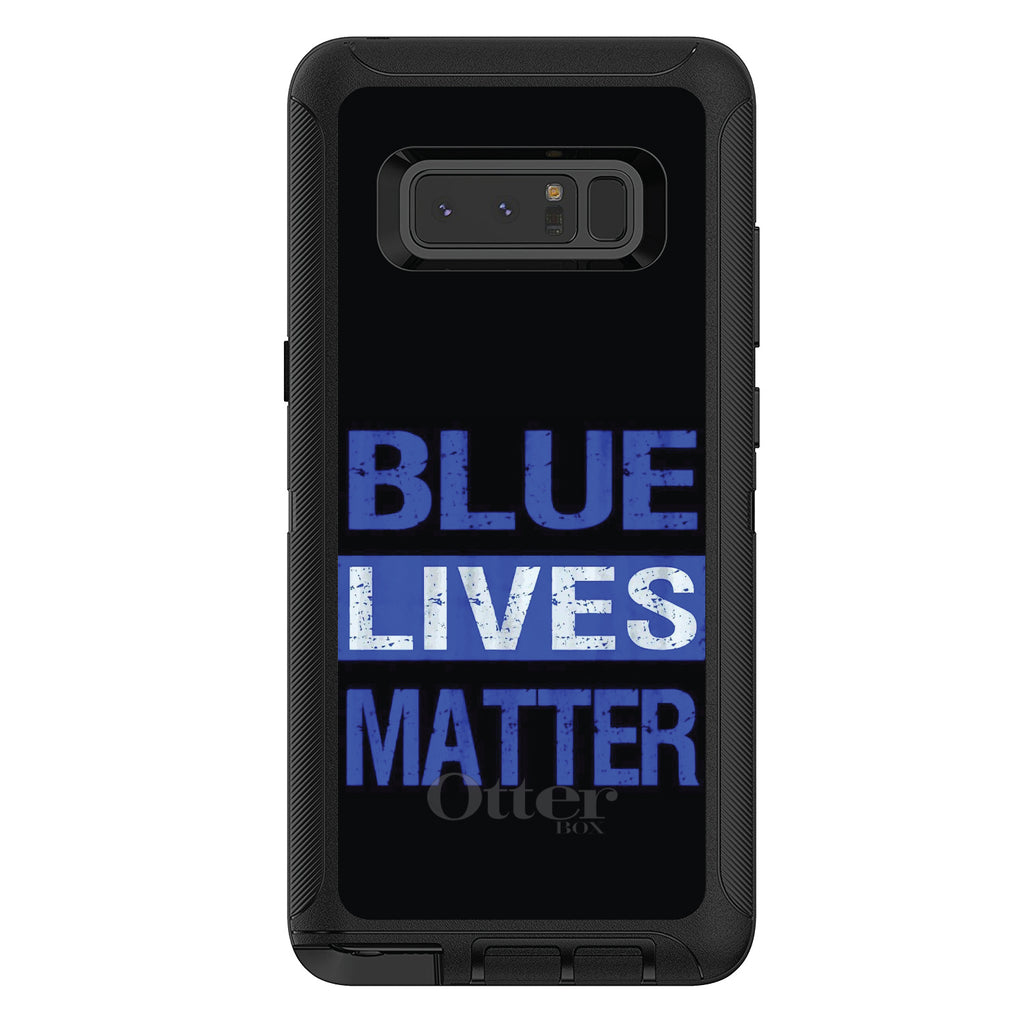 Blue Lives Matter Law Enforcement OtterBox Defender Case for iPhone & Galaxy, view 17