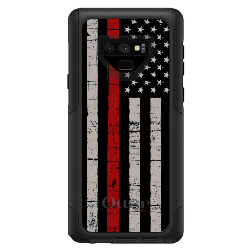 Weathered Thin Red Line OtterBox Commuter Case for iPhone & Galaxy, view 15