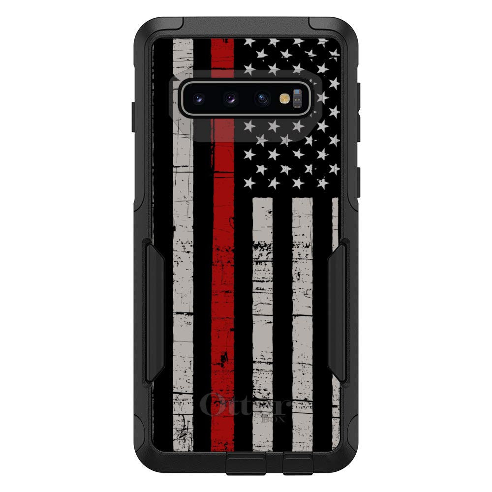 Weathered Thin Red Line OtterBox Commuter Case for iPhone & Galaxy, view 7