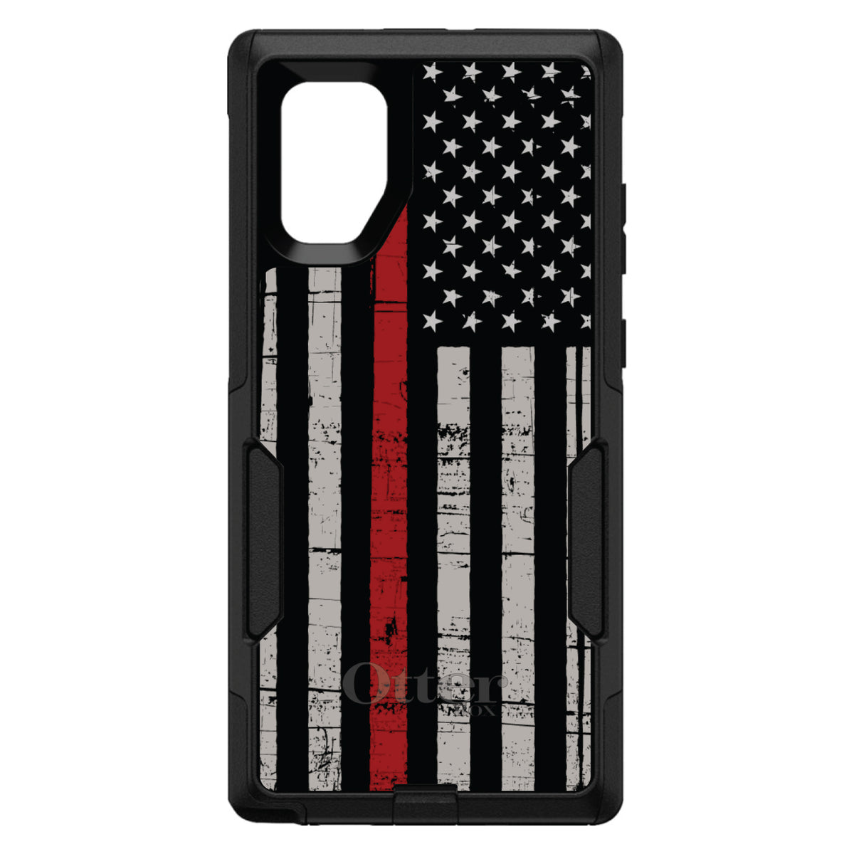 Weathered Thin Red Line OtterBox Commuter Case for iPhone & Galaxy, view 14