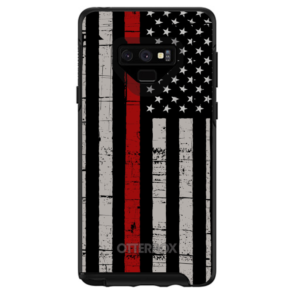 Weathered Thin Red Line OtterBox Symmetry Case for iPhone & Galaxy, view 13