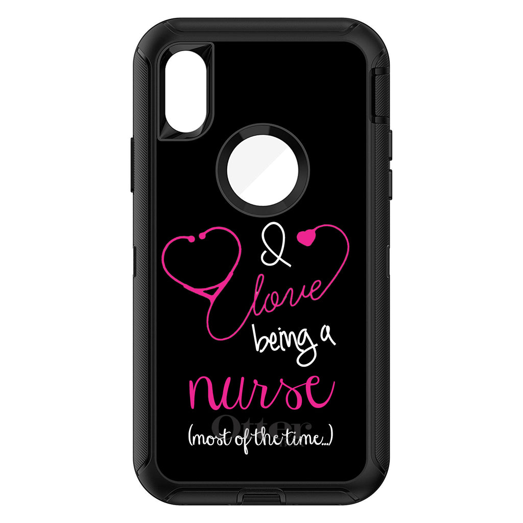 I Love Being A Nurse Most of the Time OtterBox Defender Case for iPhone & Galaxy, view 3