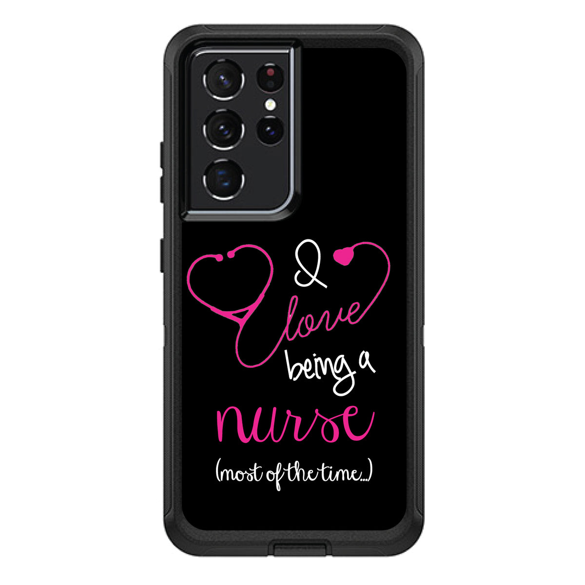 I Love Being A Nurse Most of the Time OtterBox Defender Case for iPhone & Galaxy, view 7