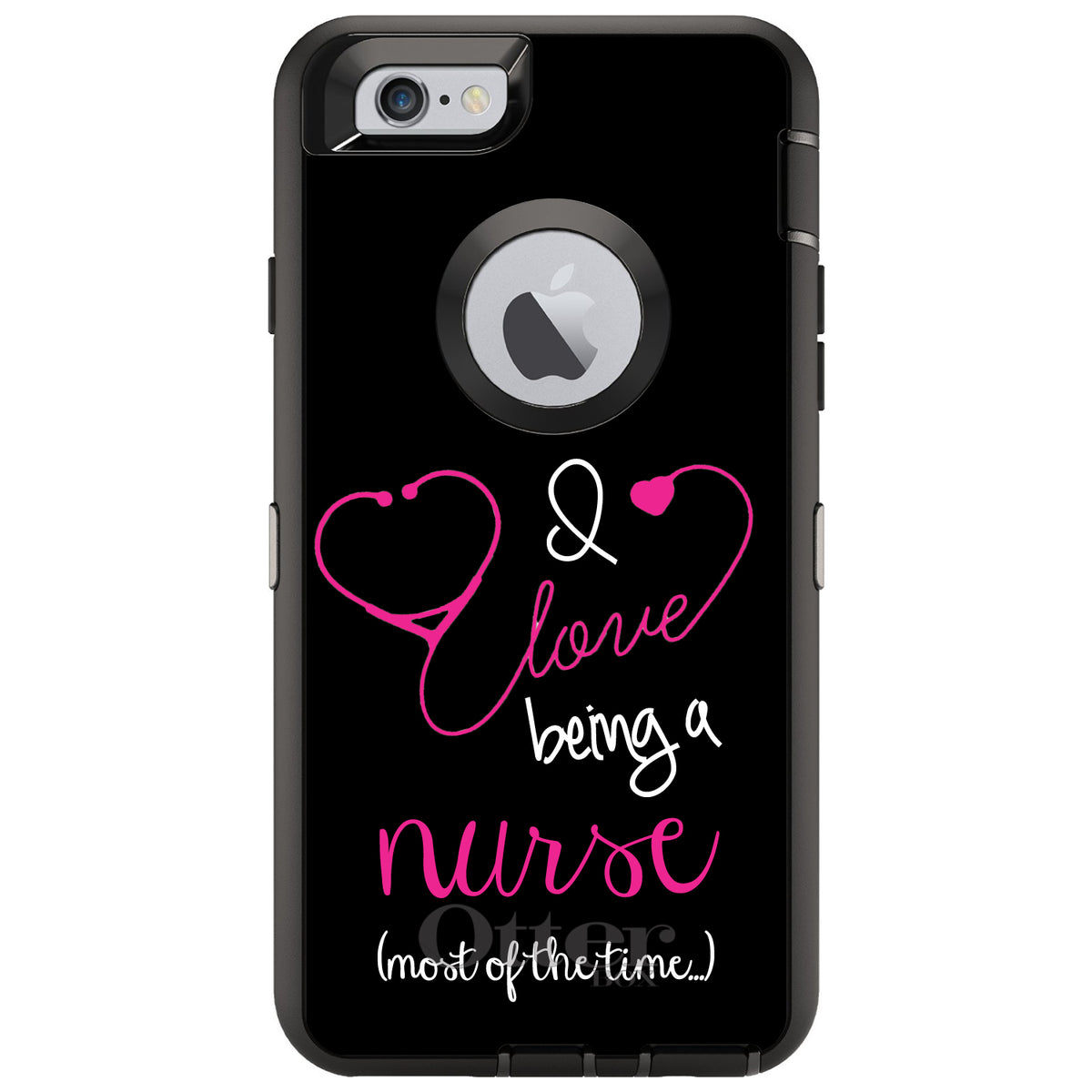 I Love Being A Nurse Most of the Time OtterBox Defender Case for iPhone & Galaxy, view 4