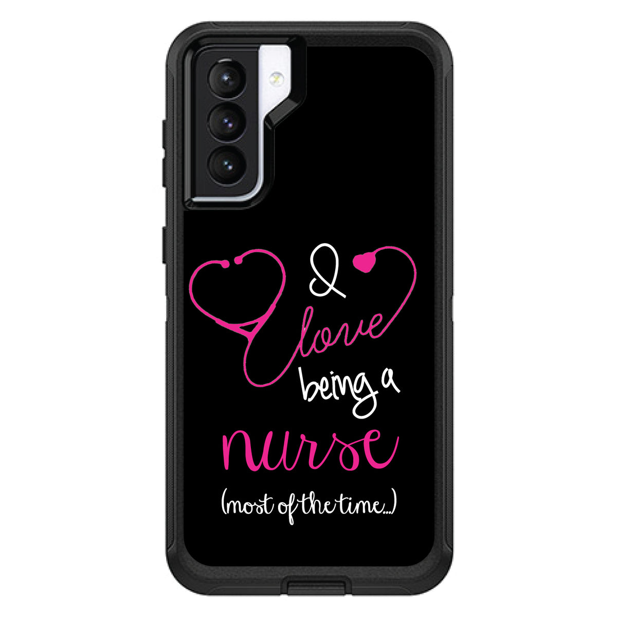 I Love Being A Nurse Most of the Time OtterBox Defender Case for iPhone & Galaxy, view 6