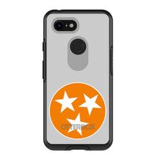 DistinctInk™ OtterBox Symmetry Series Case for Apple iPhone / Samsung Galaxy / Google Pixel - Grey Orange Tennessee Flag