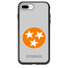 DistinctInk™ OtterBox Symmetry Series Case for Apple iPhone / Samsung Galaxy / Google Pixel - Grey Orange Tennessee Flag