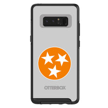 DistinctInk™ OtterBox Symmetry Series Case for Apple iPhone / Samsung Galaxy / Google Pixel - Grey Orange Tennessee Flag