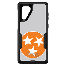 DistinctInk™ OtterBox Commuter Series Case for Apple iPhone or Samsung Galaxy - Grey Orange Tennessee Flag