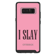 DistinctInk™ OtterBox Symmetry Series Case for Apple iPhone / Samsung Galaxy / Google Pixel - Black Pink "I Slay"