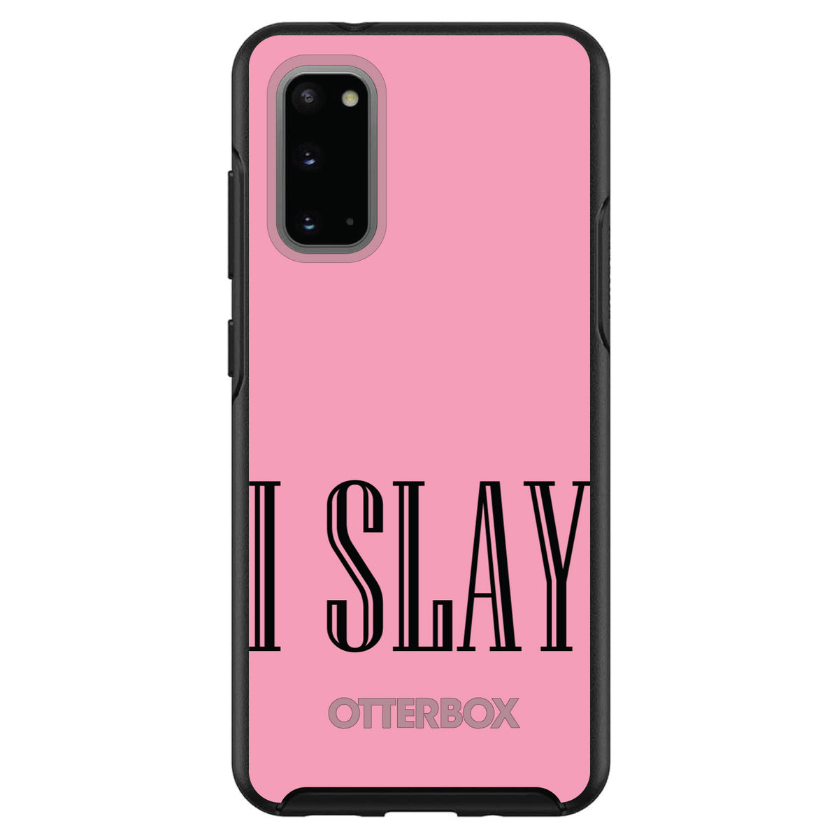 Black Pink I Slay OtterBox Symmetry Case for iPhone & Galaxy, view 5