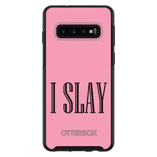 DistinctInk™ OtterBox Symmetry Series Case for Apple iPhone / Samsung Galaxy / Google Pixel - Black Pink "I Slay"