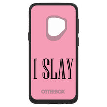 DistinctInk™ OtterBox Symmetry Series Case for Apple iPhone / Samsung Galaxy / Google Pixel - Black Pink "I Slay"