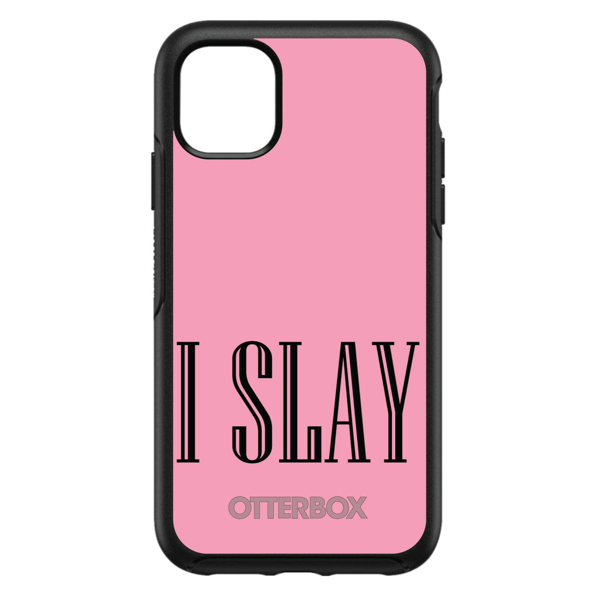 Black Pink I Slay OtterBox Symmetry Case for iPhone & Galaxy