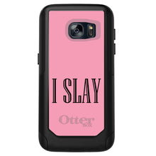 DistinctInk™ OtterBox Commuter Series Case for Apple iPhone or Samsung Galaxy - Black Pink "I Slay"