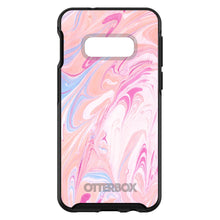 DistinctInk™ OtterBox Symmetry Series Case for Apple iPhone / Samsung Galaxy / Google Pixel - Pink Blue White Marble