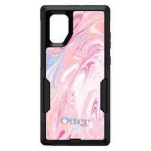 DistinctInk™ OtterBox Commuter Series Case for Apple iPhone or Samsung Galaxy - Pink Blue White Marble