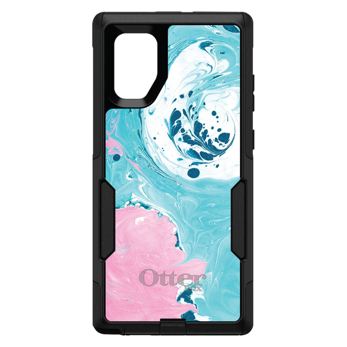 Blue Pink White Marble OtterBox Commuter Case for iPhone & Galaxy, view 14