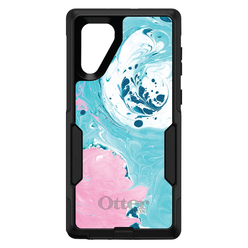 Blue Pink White Marble OtterBox Commuter Case for iPhone & Galaxy, view 13