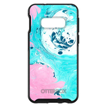 DistinctInk™ OtterBox Symmetry Series Case for Apple iPhone / Samsung Galaxy / Google Pixel - Blue Pink White Marble