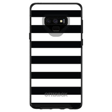 DistinctInk™ OtterBox Symmetry Series Case for Apple iPhone / Samsung Galaxy / Google Pixel - Black & White Bold Stripes