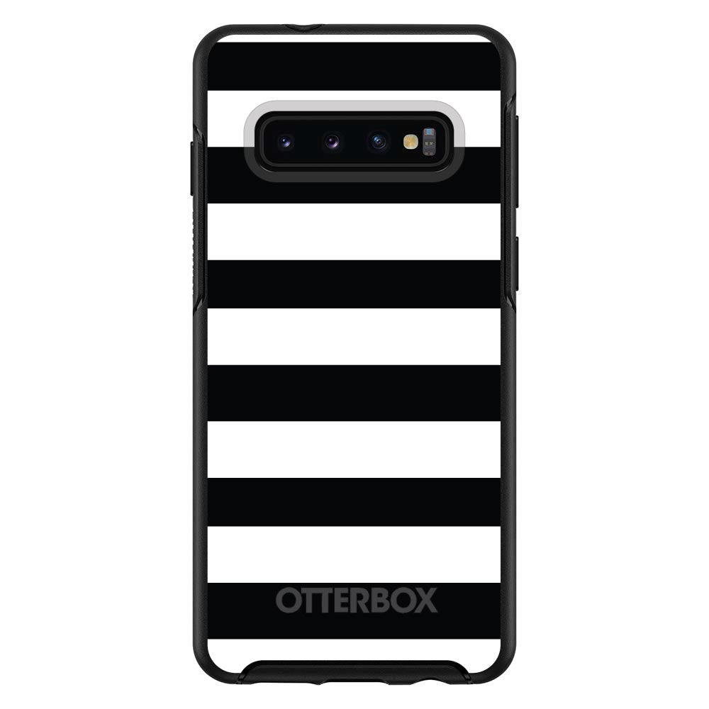 Black & White Bold Stripes OtterBox Symmetry Case for iPhone & Galaxy, view 6