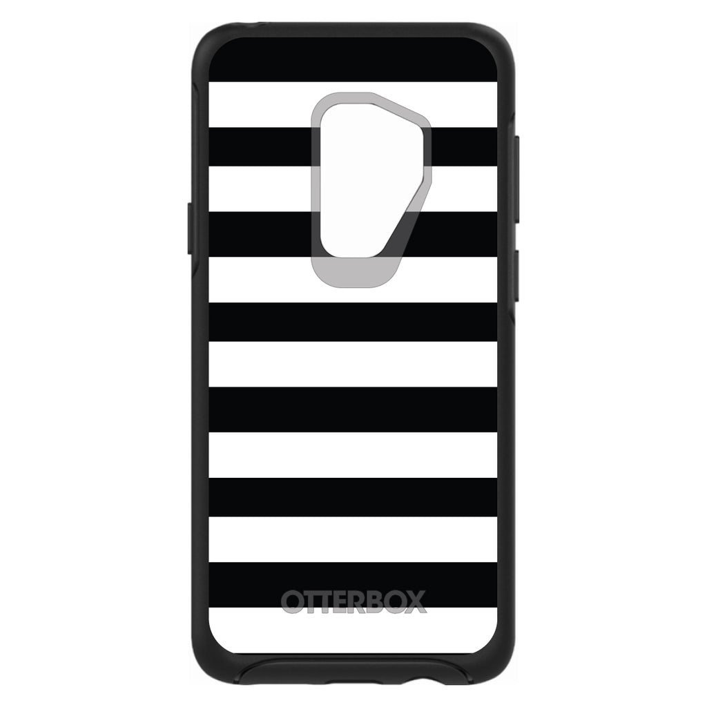 Black & White Bold Stripes OtterBox Symmetry Case for iPhone & Galaxy, view 9