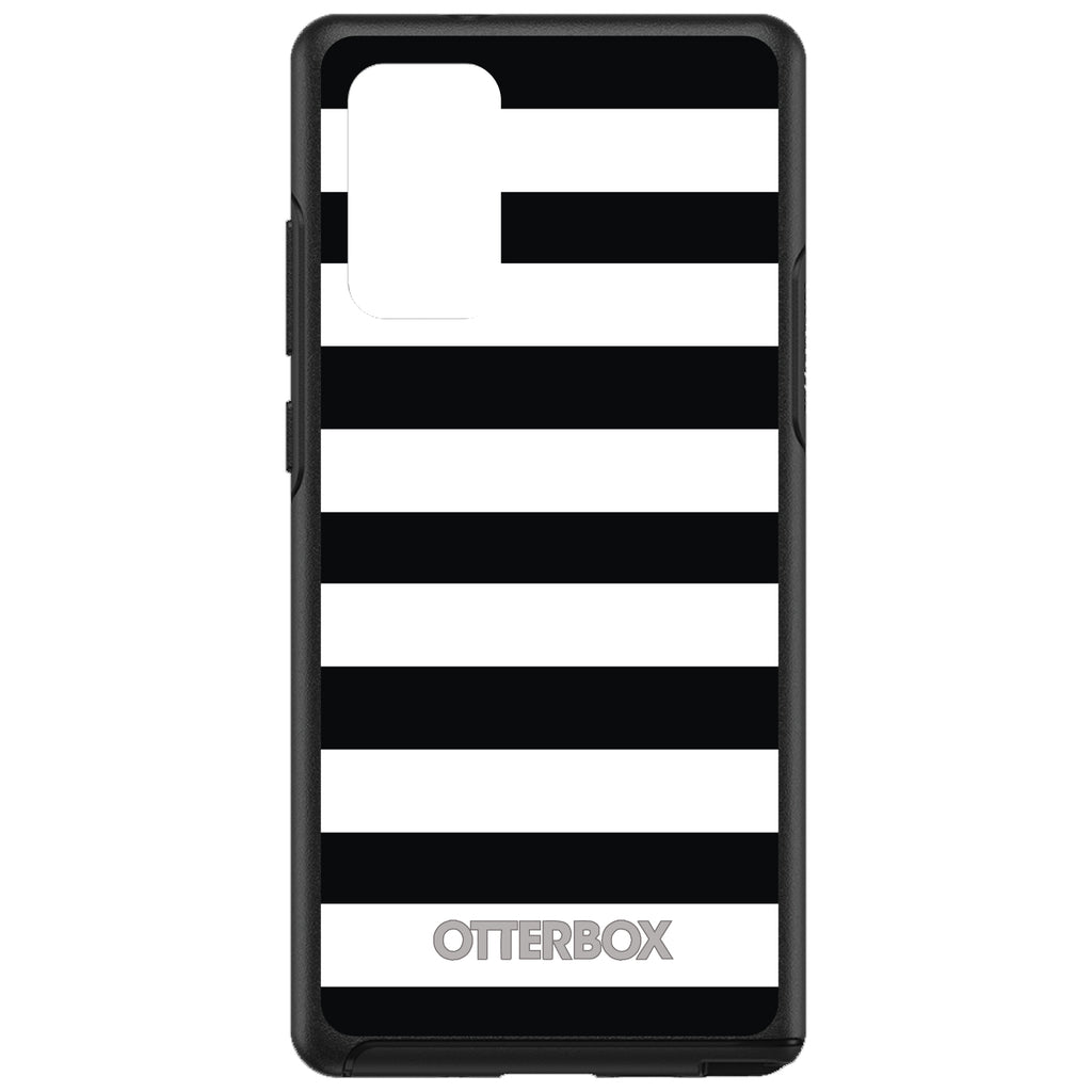 Black & White Bold Stripes OtterBox Symmetry Case for iPhone & Galaxy, view 10
