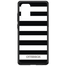 DistinctInk™ OtterBox Symmetry Series Case for Apple iPhone / Samsung Galaxy / Google Pixel - Black & White Bold Stripes
