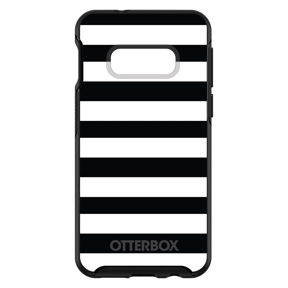 Black & White Bold Stripes OtterBox Symmetry Case for iPhone & Galaxy, view 7