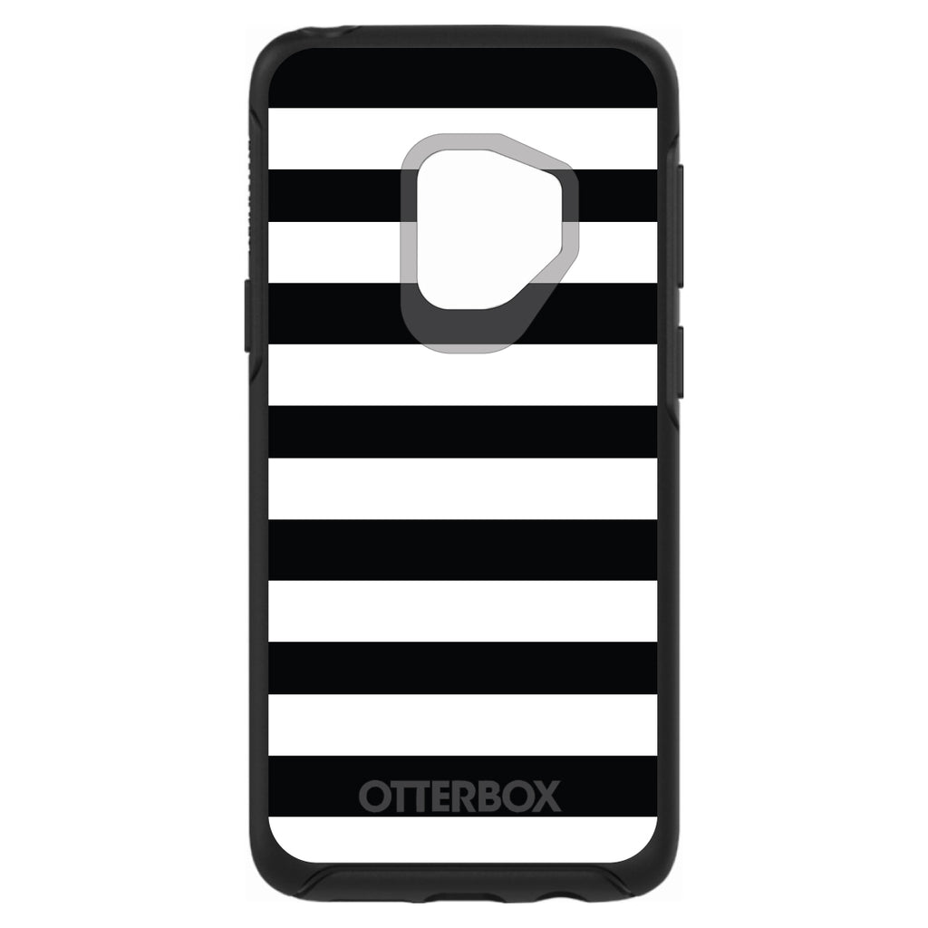 Black & White Bold Stripes OtterBox Symmetry Case for iPhone & Galaxy, view 8