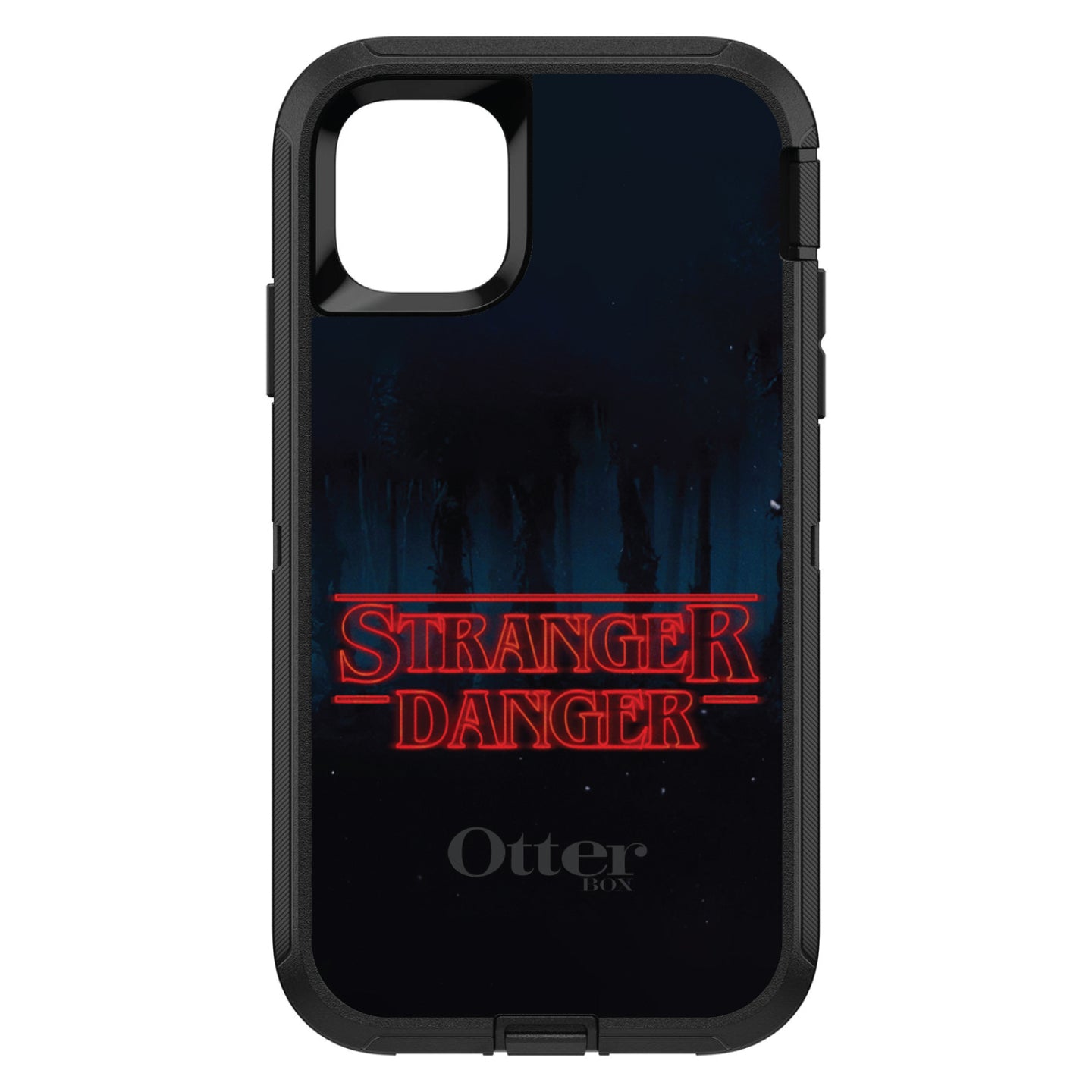 DistinctInk™ OtterBox Defender Series Case for Apple iPhone / Samsung Galaxy / Google Pixel - Red Forest 