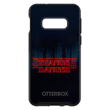 DistinctInk™ OtterBox Symmetry Series Case for Apple iPhone / Samsung Galaxy / Google Pixel - Red Forest "Stranger Danger"