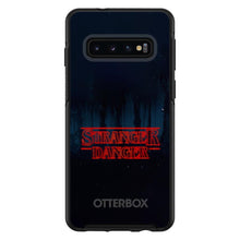 DistinctInk™ OtterBox Symmetry Series Case for Apple iPhone / Samsung Galaxy / Google Pixel - Red Forest "Stranger Danger"