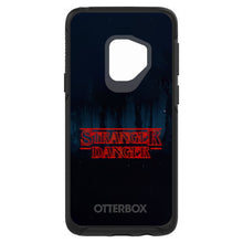 DistinctInk™ OtterBox Symmetry Series Case for Apple iPhone / Samsung Galaxy / Google Pixel - Red Forest "Stranger Danger"