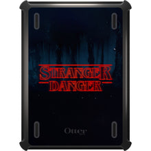 DistinctInk™ OtterBox Defender Series Case for Apple iPad / iPad Pro / iPad Air / iPad Mini - Red Forest "Stranger Danger"