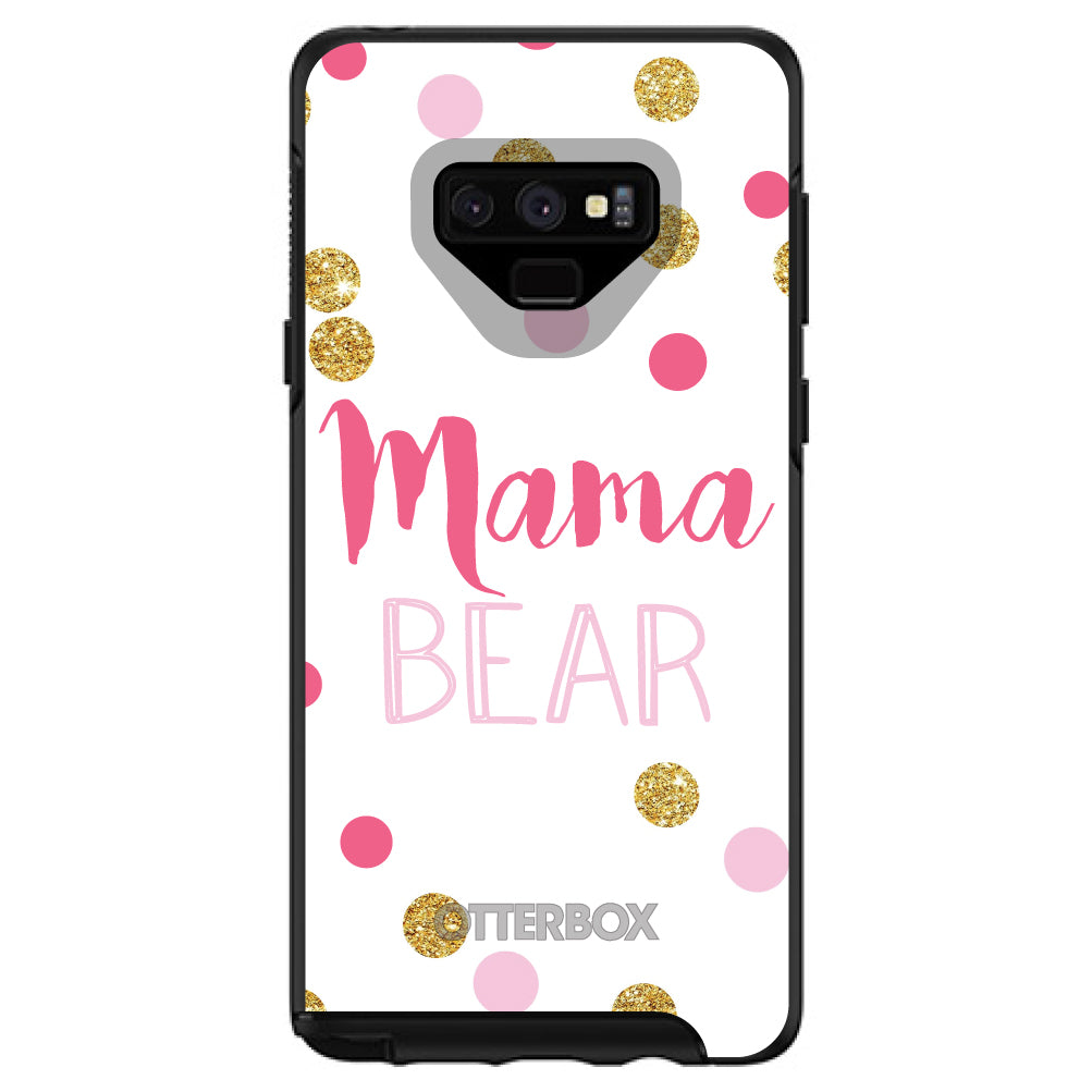 Pink White Gold Mama Bear OtterBox Symmetry Case for iPhone & Galaxy, view 13