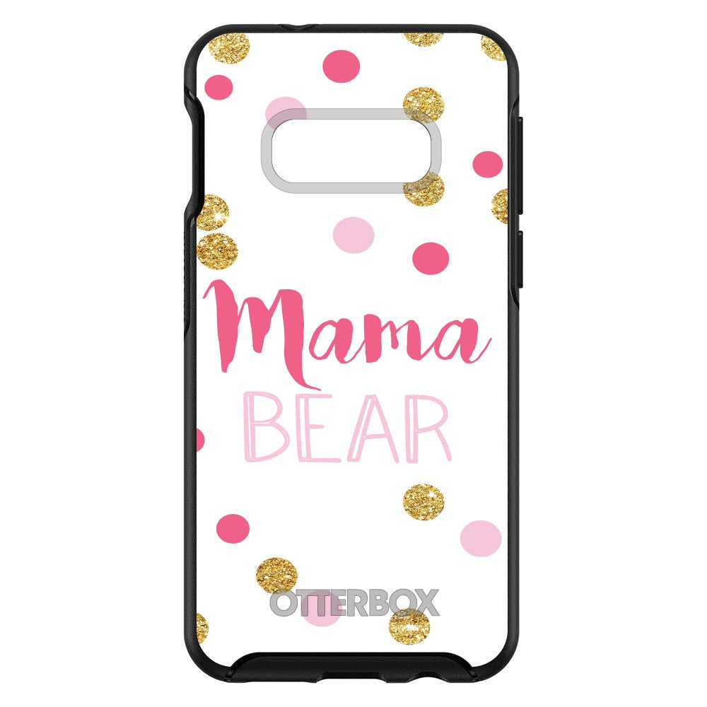 Pink White Gold Mama Bear OtterBox Symmetry Case for iPhone & Galaxy, view 7