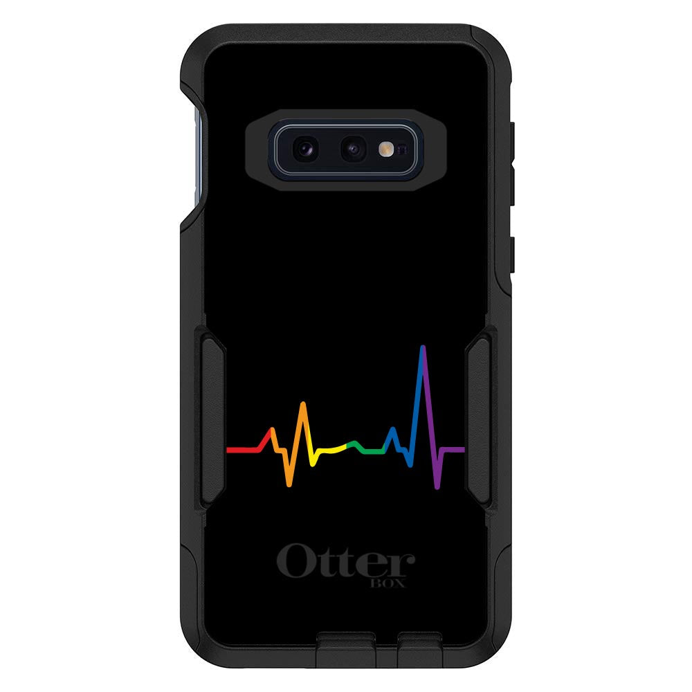 Rainbow Pulse Heart Beat OtterBox Commuter Case for iPhone & Galaxy, view 8