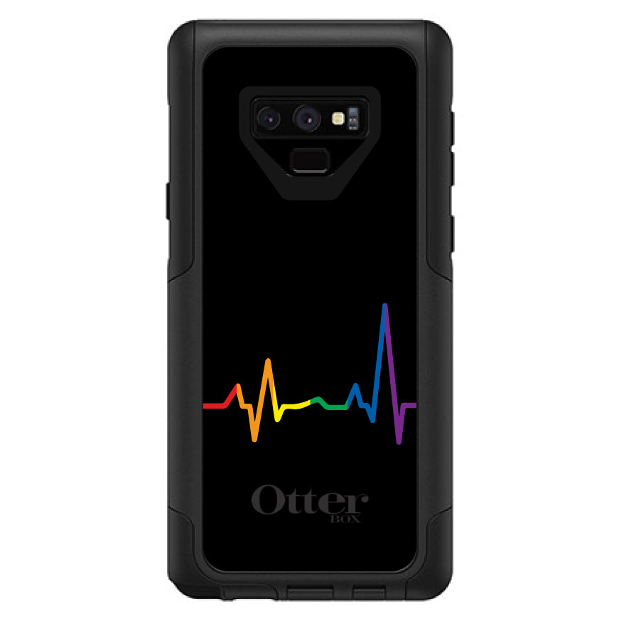 Rainbow Pulse Heart Beat OtterBox Commuter Case for iPhone & Galaxy, view 15