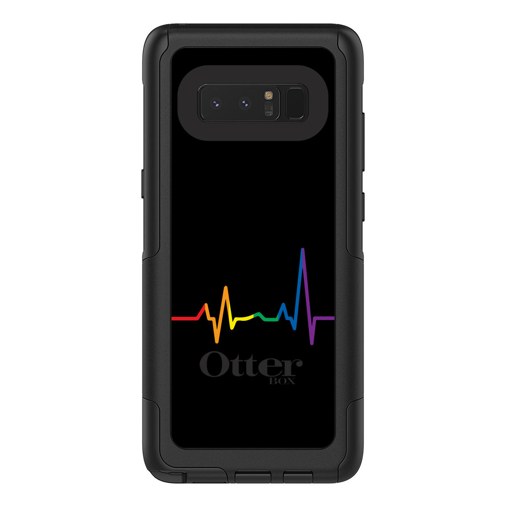 Rainbow Pulse Heart Beat OtterBox Commuter Case for iPhone & Galaxy, view 16