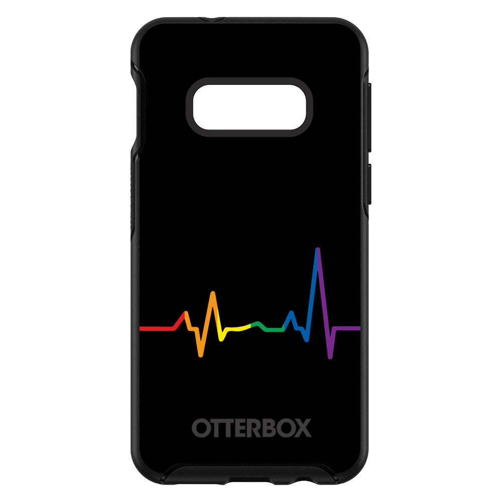 Rainbow Pulse Heart Beat OtterBox Symmetry Case for iPhone & Galaxy, view 7