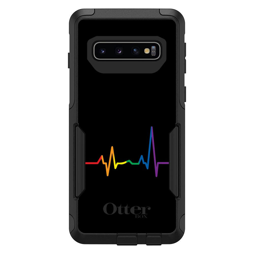 Rainbow Pulse Heart Beat OtterBox Commuter Case for iPhone & Galaxy, view 7