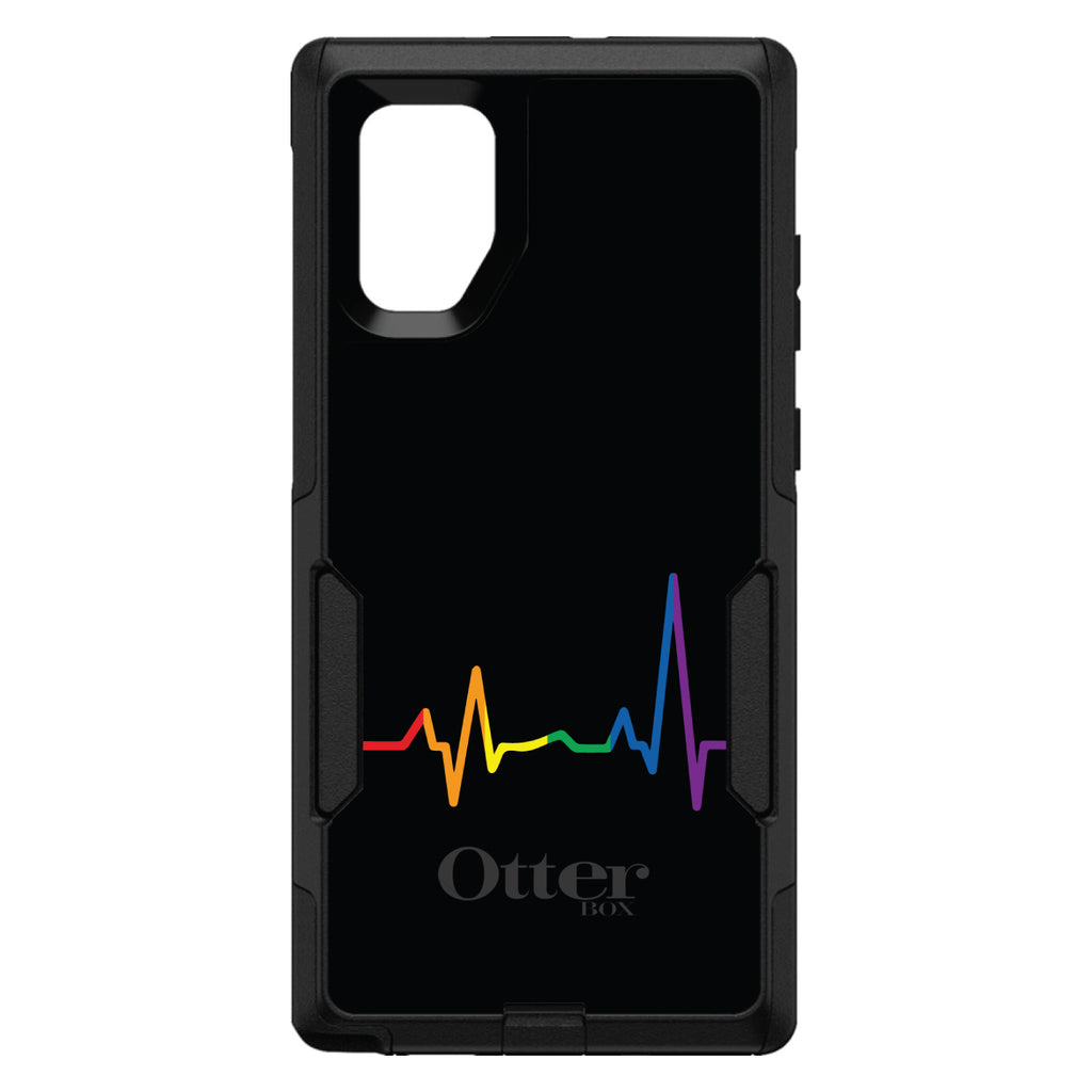 Rainbow Pulse Heart Beat OtterBox Commuter Case for iPhone & Galaxy, view 14